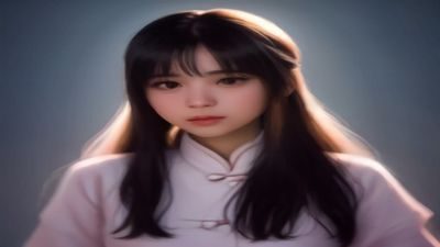 专业摄影棚内美女模特写真拍摄现场，暖黄色摄影灯光，专业背景板，画面精致唯美